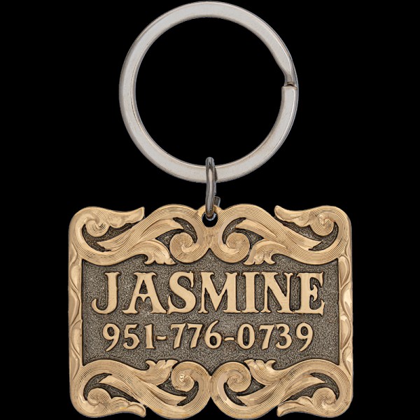 Jasmine Custom Dog Tag